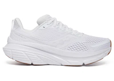 Pre-owned Saucony Men's  Guide 17 Sneakers In White/gum