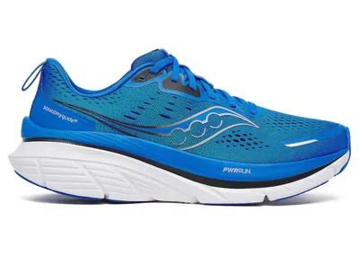 Pre-owned Saucony Men's  Guide 18 Sneakers In Sky Bluediver/black In Multi