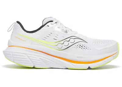 Pre-owned Saucony Men's  Guide 18 Sneakers In White/peel