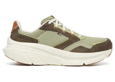 Pre-owned Saucony Men's  Guide Metro Sneakers In Mosstone In Green