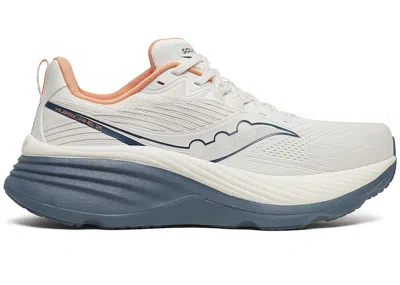 Pre-owned Saucony Men's  Hurricane 24 Sneakers In Vanilla/dusk