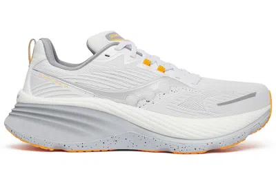 Pre-owned Saucony Men's  Hurricane 24 Sneakers In White/cloud
