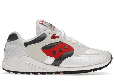 Pre-owned Saucony Men's  Jazz 4000 (2020) Sneakers In White/grey/red