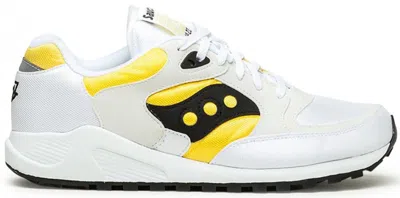 Pre-owned Saucony Men's  Jazz 4000 (2020) Sneakers In White/yellow/black