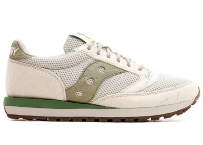Pre-owned Saucony Men's  Jazz 81 Earth Pack Sneakers In Natural/beige/green