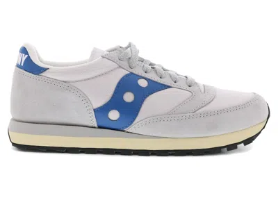 Pre-owned Saucony Men's  Jazz 81 Sneakers In Grey/blue In Multi