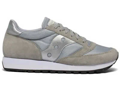 Pre-owned Saucony Men's  Jazz 81 Sneakers In Grey/silver In Gray