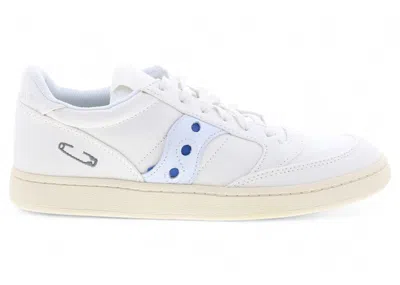 Pre-owned Saucony Men's  Jazz Court Mt Maybe Tomorrow For You, By You Sneakers In White/diy