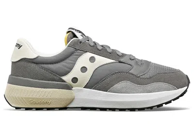 Pre-owned Saucony Men's  Jazz Nxt Sneakers In Grey/cream In Multi