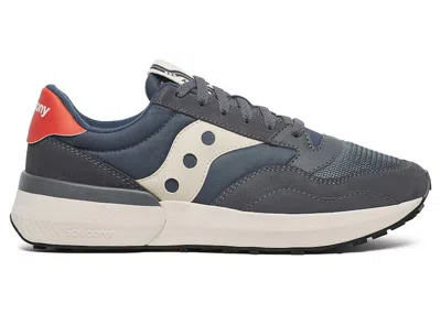 Pre-owned Saucony Men's  Jazz Nxt Sneakers In Navy Blue/grey In Multi