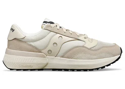 Pre-owned Saucony Men's  Jazz Nxt Sneakers In Pale Pink/cream In Multi