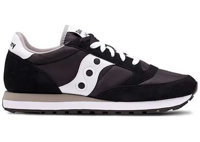 Pre-owned Saucony Men's  Jazz Original Sneakers In Black/white