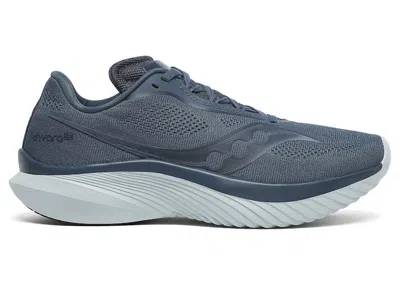 Pre-owned Saucony Men's  Kinvara 15 Sneakers In Dusk/granite In Gray