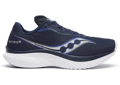 Pre-owned Saucony Men's  Kinvara 15 Sneakers In Navy Blue/white