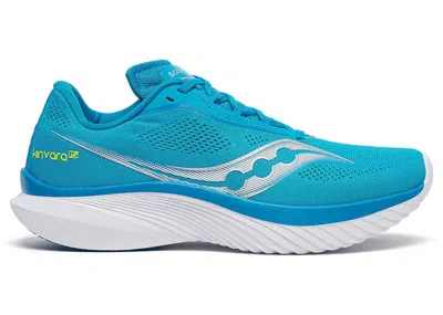 Pre-owned Saucony Men's  Kinvara 15 Sneakers In Viziblue/white