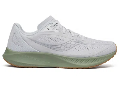 Pre-owned Saucony Men's  Mirage Flow Sneakers In Cloud/olivine