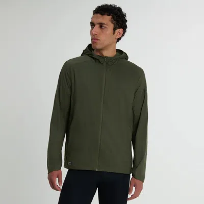 Saucony Men's  Peregrine Packaway Jacket Fatigue In Green