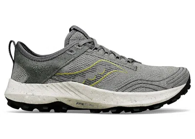 Pre-owned Saucony Men's  Peregrine Rfg Sneakers In Bough/shadow