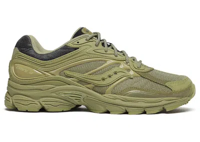 Pre-owned Saucony Men's  Progrid Omni 9 Armor Sneakers In Green
