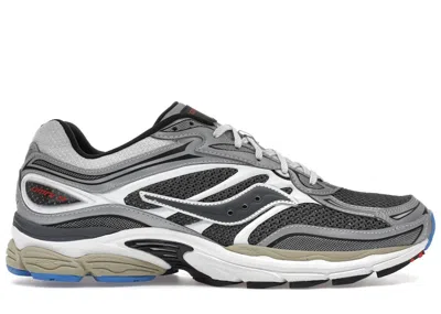 Pre-owned Saucony Men's  Progrid Omni 9 Metallic Sneakers In Grey/silver