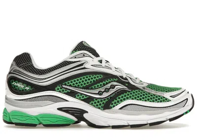 Pre-owned Saucony Men's  Progrid Omni 9 Og Sneakers In Green/silver