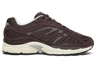 Pre-owned Saucony Men's  Progrid Omni 9 Premium Sneakers In Coffee/cream