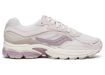 Pre-owned Saucony Men's  Progrid Omni 9 Sneakers In Light Grey/lilac In Multi