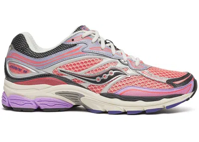 Pre-owned Saucony Men's  Progrid Omni 9 Sneakers In Pink/purple In Multi