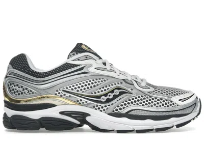 Pre-owned Saucony Men's  Progrid Omni 9 Sneakers In Silver/gold