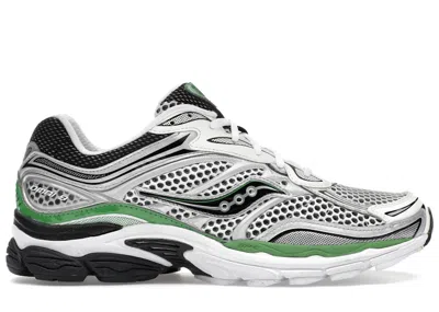 Pre-owned Saucony Men's  Progrid Omni 9 Sneakers In Silver/green