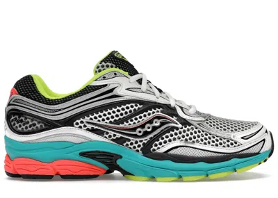 Pre-owned Saucony Men's  Progrid Omni 9 Sneakers In Silver/mutant