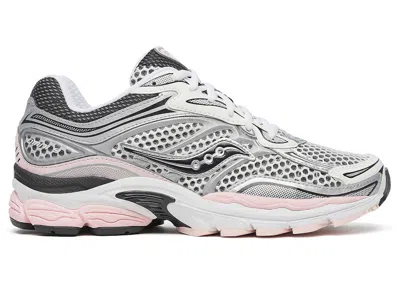 Pre-owned Saucony Men's  Progrid Omni 9 Sneakers In Silver/pink