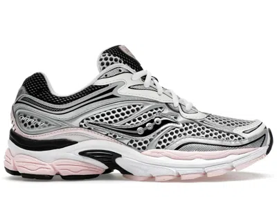 Pre-owned Saucony Men's  Progrid Omni 9 Sneakers In Silver/pink In Multi