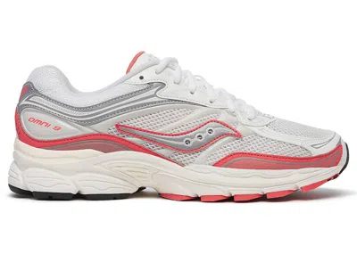 Pre-owned Saucony Men's  Progrid Omni 9 Tmy Sneakers In Ivory/coral