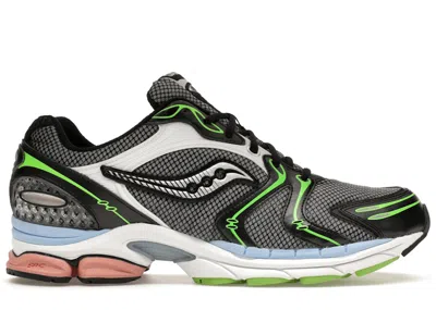Pre-owned Saucony Men's  Progrid Triumph 4 Otherworld Sneakers In White/black/green