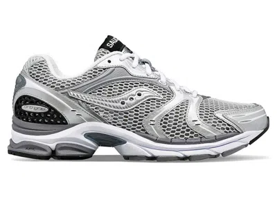 Pre-owned Saucony Men's  Progrid Triumph 4 Sneakers In Grey/silver