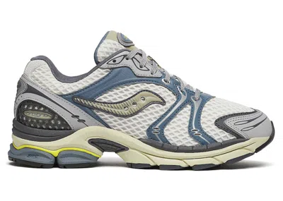 Pre-owned Saucony Men's  Progrid Triumph 4 Sneakers In Ice/orion Blue