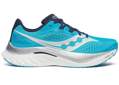 Pre-owned Saucony Men's  Progrid Triumph 4 Sneakers In Viziblue/navy In Blue