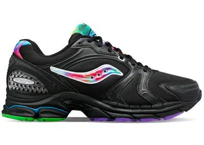 Pre-owned Saucony Men's  Progrid Triumph 4 Tiedye Sneakers In Color/black