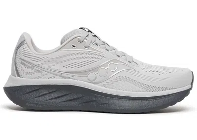 Pre-owned Saucony Men's  Ride 18 Sneakers In Cloud/shadow In Gray