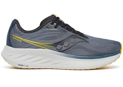 Pre-owned Saucony Men's  Ride 18 Sneakers In Dusk/pollen