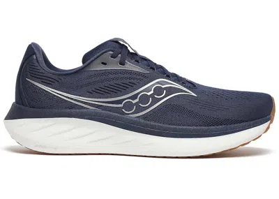 Pre-owned Saucony Men's  Ride 18 Sneakers In Navy Blue/white