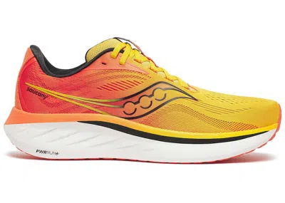 Pre-owned Saucony Men's  Ride 18 Sneakers In Pollen/pepper
