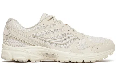 Pre-owned Saucony Men's  Ride Millennium Matte Sneakers In Cream In White