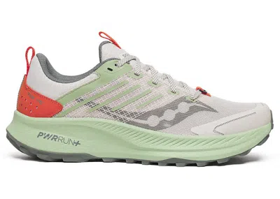 Pre-owned Saucony Men's  Ride Tr2 Sneakers In Moon/sage In Green
