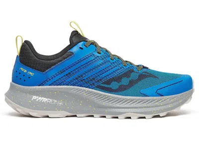 Pre-owned Saucony Men's  Ride Tr2 Sneakers In Sky Bluediver/black In Multi
