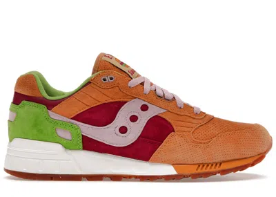 Pre-owned Saucony Men's  Shadow 5000 End Burger Sneakers In Light Brown/grey