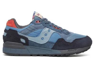 Pre-owned Saucony Men's  Shadow 5000 Faherty Sneakers In Ocean/clay