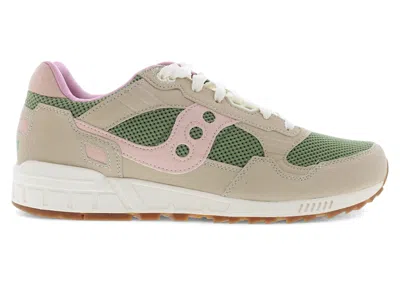 Pre-owned Saucony Men's  Shadow 5000 Mushroom Pack Sneakers In Tan/olive