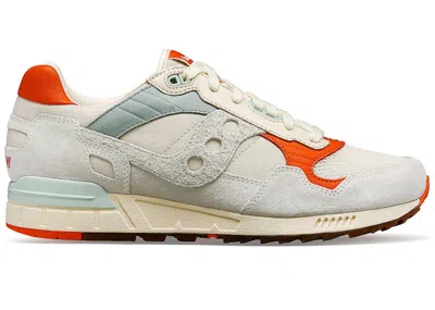 Pre-owned Saucony Men's  Shadow 5000 Premium Orange Sneakers In Light Beige/mint